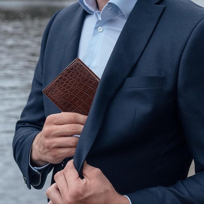 Alligator Leather Wallet - Vinacreations