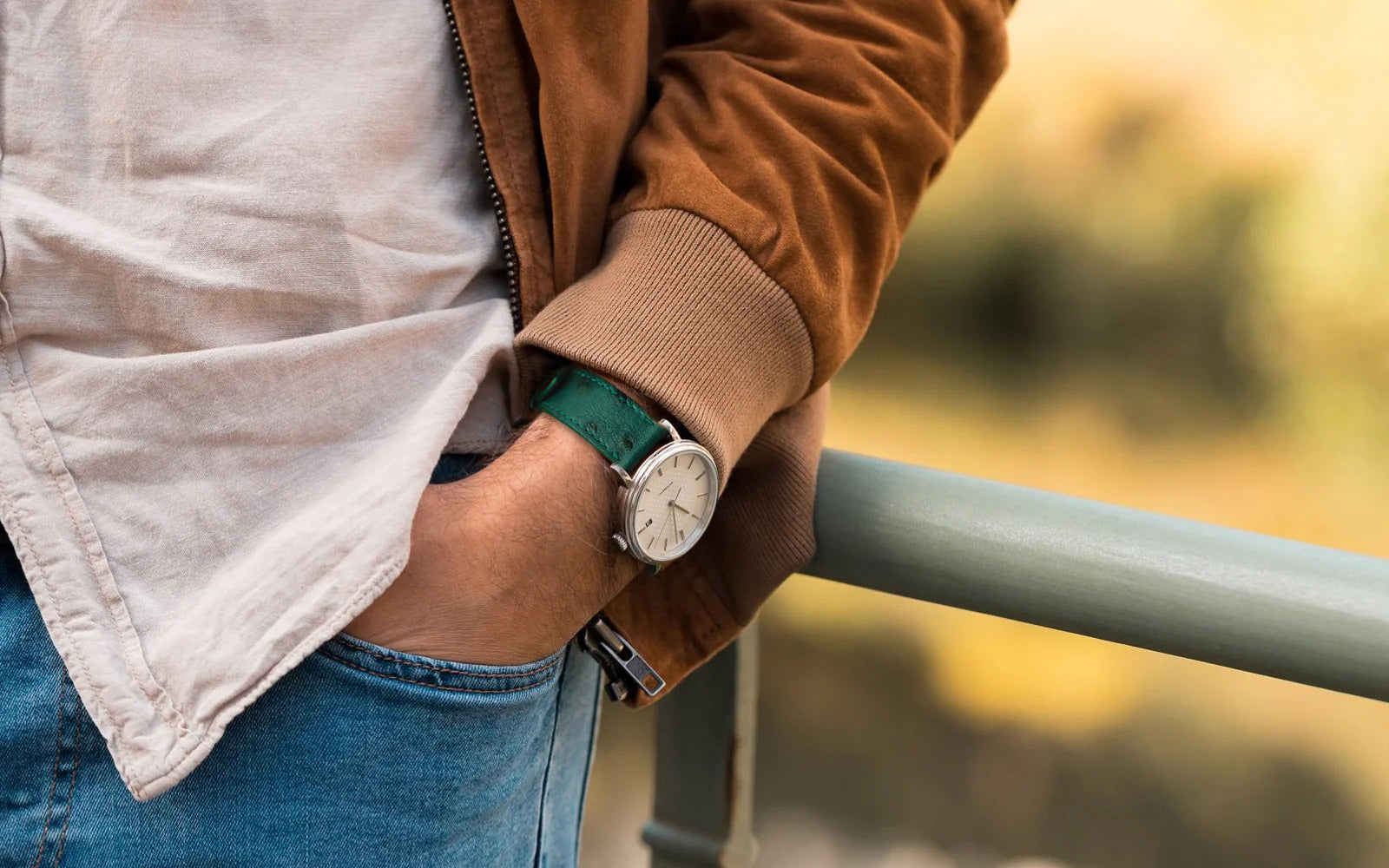 Ostrich Watch Strap