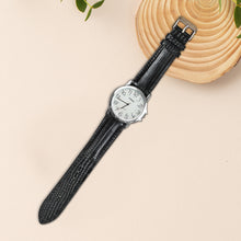 Black Lizard Leather Watch Strap DH-91