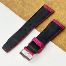 Pink Unique Texture Alligator Watch Band For Men 