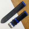 Blue Unique Texture Alligator Watch Band For Men 