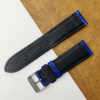 Blue Unique Texture Alligator Watch Band For Men 