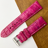 Pink Unique Texture Alligator Watch Band