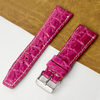 Pink Unique Texture Alligator Watch Band For Men 