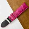 Pink Unique Texture Alligator Watch Band