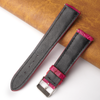 20mm Pink Unique Pattern Alligator Leather Watch Band For Men DH-225Q