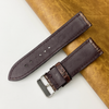 Dark Brown Unique Texture Alligator Leather Watch Band For Men