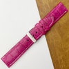 Pink Unique Texture Alligator Watch Band For Men 