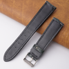 20mm Grey Unique Pattern Alligator Leather Watch Band For Men DH-02B