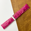 Pink Unique Texture Alligator Watch Band