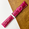 Pink Unique Texture Alligator Watch Band