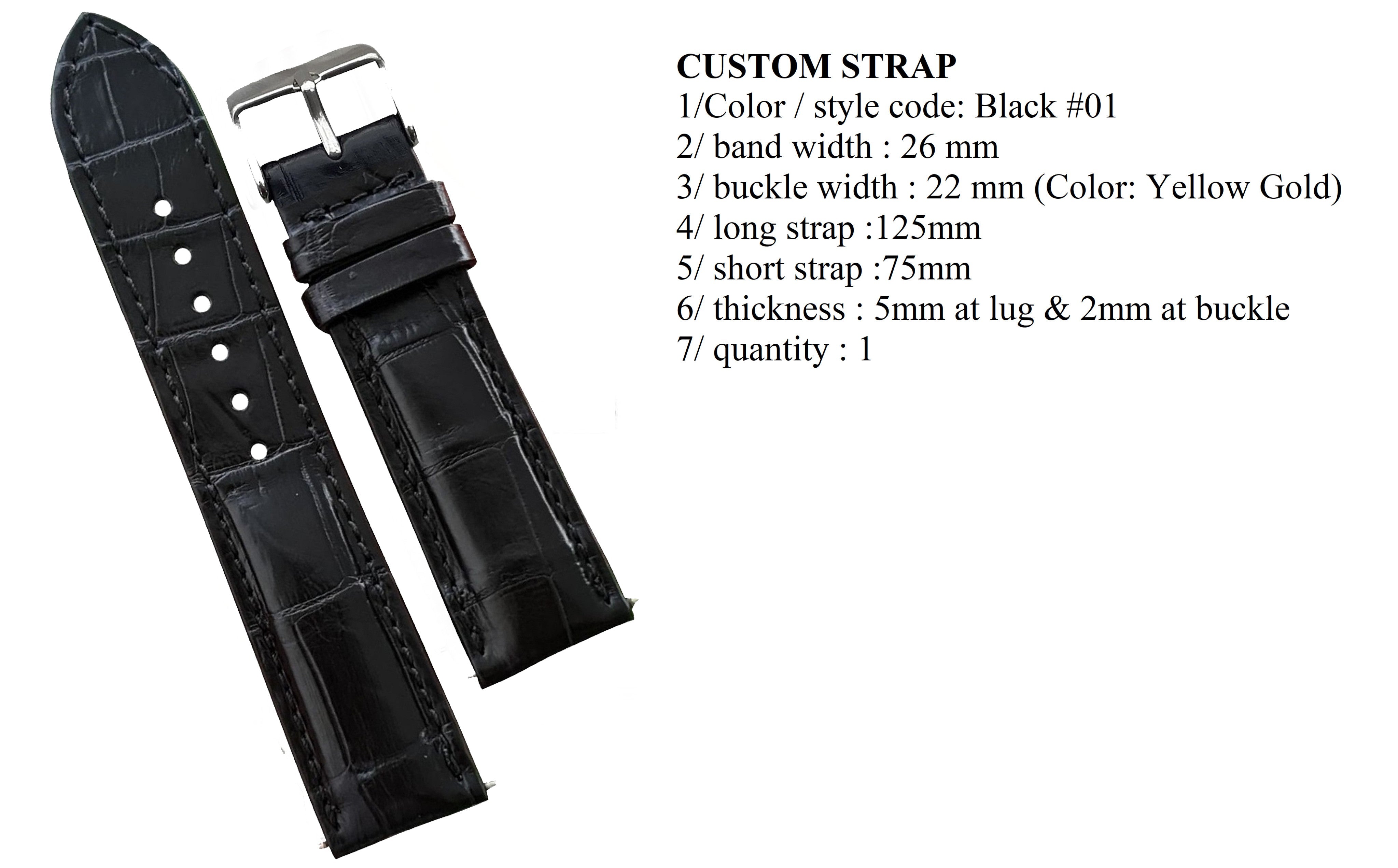Custom Strap Request For my friend Ms Q