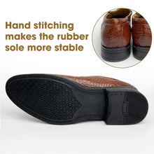 Light Brown Mens Alligator Leather Slip-On Loafer | Crocodile Hornback Moc Toe Loafer | SH56F