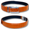 High-end Tan Alligator Belt Men's - Automatic Buckle