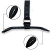 Alligator Y-Back Black Leather Suspenders Men Button End - Groomsmen Suspenders - Wedding Groom Suspenders Adjustable - Vinacreations