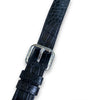 Alligator Y-Back Black Leather Suspenders Men Button End - Groomsmen Suspenders - Wedding Groom Suspenders Adjustable - Vinacreations
