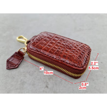 Best Car Key Case Cover Crocodile Leather | Smart Remote Key FOB Blocker Holder Alligator Leather Handmade - Vinacreations