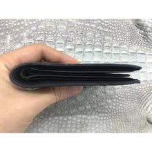 Black Alligator Horn Back Skin Bifold Wallet For Men | Handmade Crocodile Leather Wallet RFID Blocking | VL5654 - Vinacreations