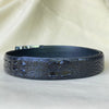 Black Alligator Hornback Leather Belt For Men - Automatic Buckle | BEHO11 - Vinacreations