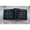 Black Alligator Hornback Skin Bifold Wallet For Men | Handmade Crocodile Leather Wallet RFID Blocking | VL4566 - Vinacreations