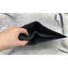 Black Alligator Skin Bifold Wallet For Men | Handmade Crocodile Leather Wallet RFID Blocking | VL5662 - Vinacreations