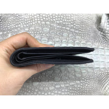 Black Alligator Skin Bifold Wallet For Men | Handmade Crocodile Leather Wallet RFID Blocking | VL5707 - Vinacreations
