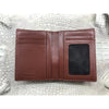 Brown Alligator Skin Bifold Vertical Wallet For Men | Handmade Crocodile Leather Wallet RFID Blocking | VL5687 - Vinacreations