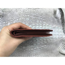 Brown Alligator Skin Bifold Wallet For Men | Handmade Crocodile Leather Wallet RFID Blocking | VL5635 - Vinacreations