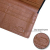 Dark Brown Alligator Leather Long Wallet For Men | Luxury Crocodile Purse with Smart Phone Pocket RFID Blocking | LON36 - Vinacreations