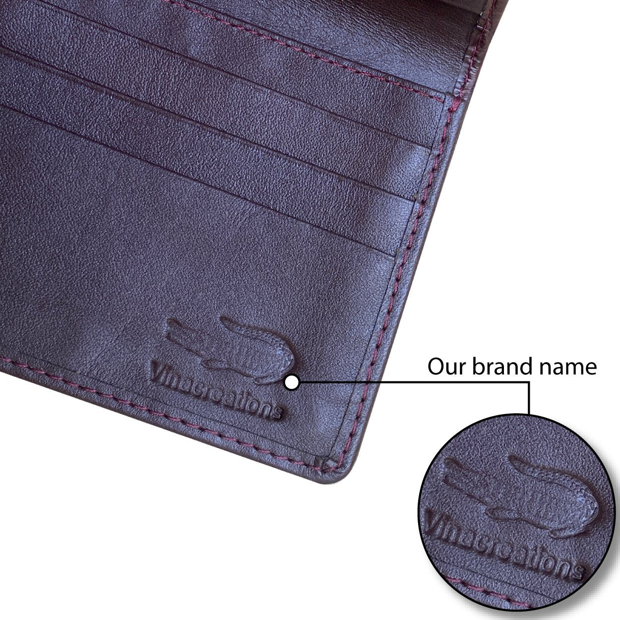 Dark Brown Alligator Long Wallet For Men | Handmade Crocodile Leather Secretary Business Tall Bifold Wallet RFID Blocking | LON33 - Vinacreations