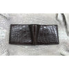 Dark Brown Alligator Skin Bifold Wallet For Men | Handmade Crocodile Leather Wallet RFID Blocking | VL5705 - Vinacreations