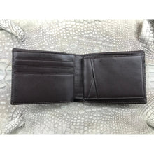 Dark Brown Alligator Skin Bifold Wallet For Men | Handmade Crocodile Leather Wallet RFID Blocking | VL5722 - Vinacreations