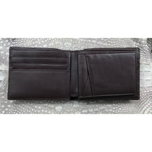 Dark Brown Alligator Skin Bifold Wallet For Men | Handmade Crocodile Leather Wallet RFID Blocking | VL5728 - Vinacreations