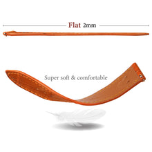 Flat Tan Alligator Leather Watch Band