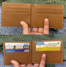 Hand Stitching Alligator Leather Bifold Wallet - Vinacreations