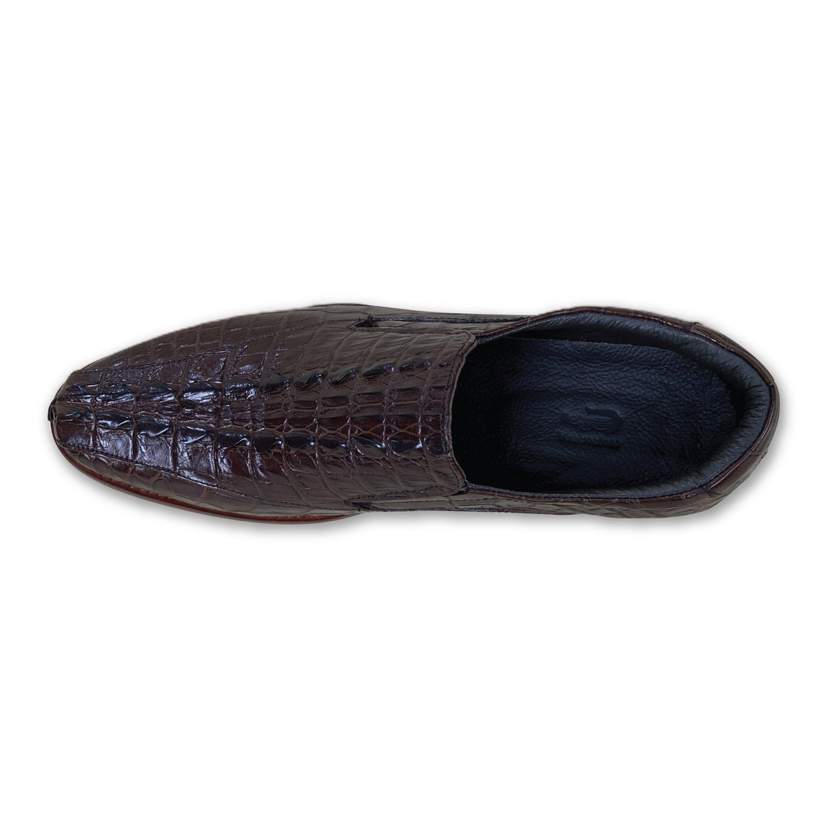 Handcrafted Alligator Mens Slip On Loafer | Crocodile Tail Skin Slip On Loafer | SH73H42 - Vinacreations