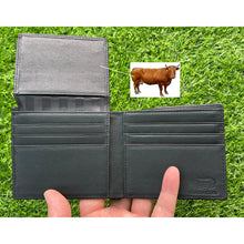 Handmade Black Alligator Belly Leather Bifold Wallet for Men RFID Blocking | VINAM-36 - Vinacreations