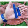 Handmade Light Blue Alligator Leather Watch Band For Men | Premium Crocodile Quick Release Replacement Wristwatch Strap | DH-05 - Vinacreations