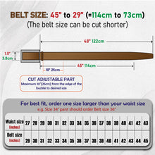 High-end Tan Alligator Belt Men's - Automatic Buckle | BE-TAN-153 - Vinacreations