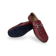 Light Brown Hornback Alligator Leather Mens Slip-on | Mens Crocodile Skin Casual Loafers | SH36D42 - Vinacreations