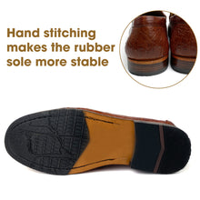 Light Brown Mens Crocodile Leather Penny Loafers |Belly Alligator Mens Designer Loafers | SH46E