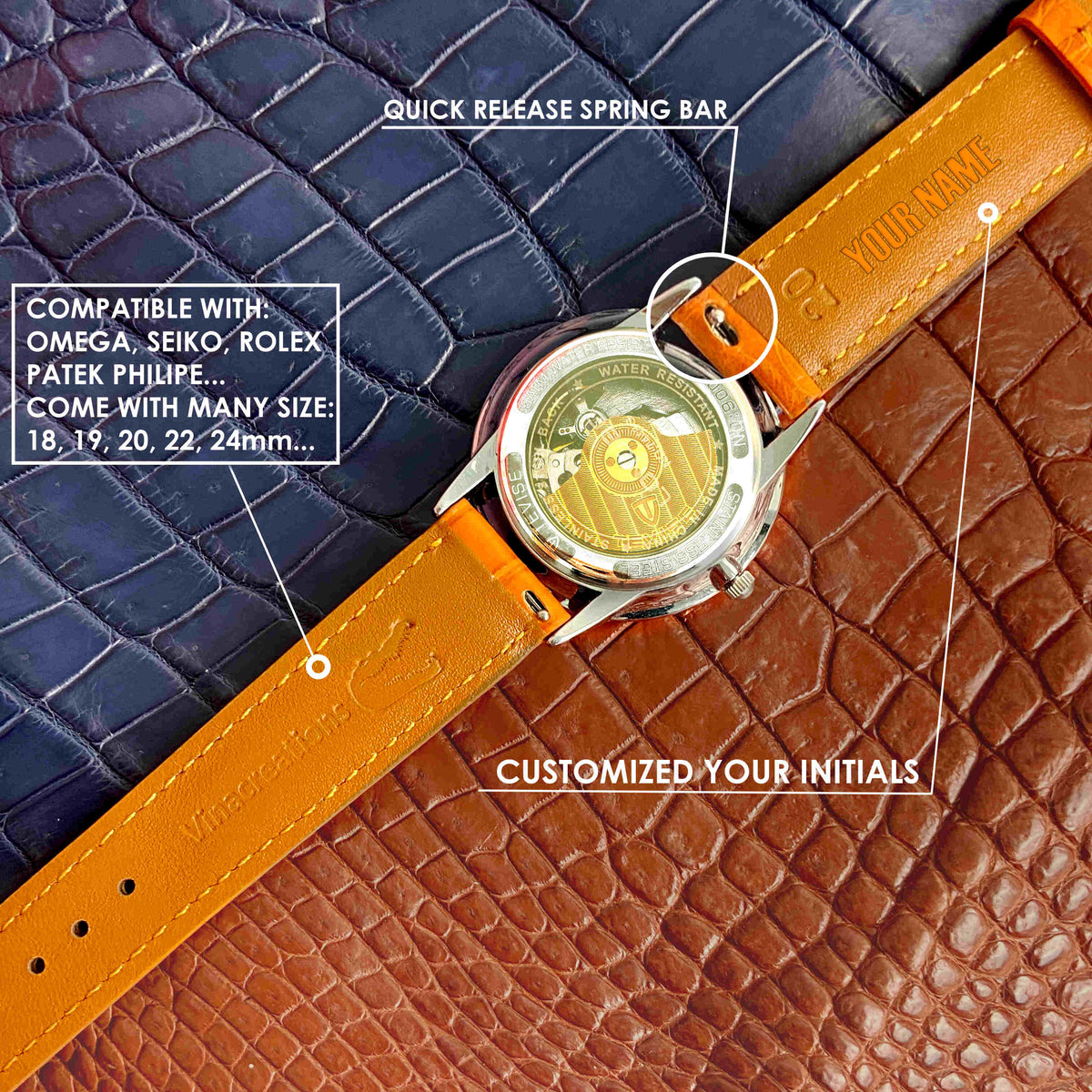 Make Your Own Watch Strap - Vinacreations