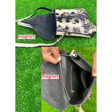 Natural Alligator Leather Crossbody Shoulder Bag, Casual Daypack Work Business - Vinacreations