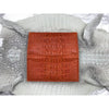 Orange Women's Long Purse Wallet Alligator Leather Clutch Large Capacity Luxury Ladies Crocodile Wristlet Organizer RFID Blocking Wallet VINU-08 - Vinacreations