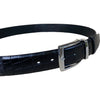 Premium Black Alligator HornBack Leather Belt For Men - Pin Buckle | BEHO11-PIN - Vinacreations