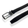 Premium Black Alligator HornBack Leather Belt For Men - Pin Buckle | BEHO11-PIN - Vinacreations