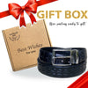 Premium Black Alligator HornBack Leather Belt For Men - Pin Buckle | BEHO11-PIN - Vinacreations
