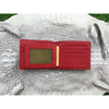 Red Burgundy Alligator Skin Bifold Wallet For Men | Handmade Crocodile Leather Wallet RFID Blocking | VL4537 - Vinacreations