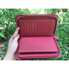 Red Women's Long Purse Wallet Alligator Leather Clutch Large Capacity Luxury Ladies Crocodile Wristlet Organizer RFID Blocking Wallet VINU-01 - Vinacreations