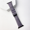 Purple Stingray Leather Watch Band Compatible with Apple Watch